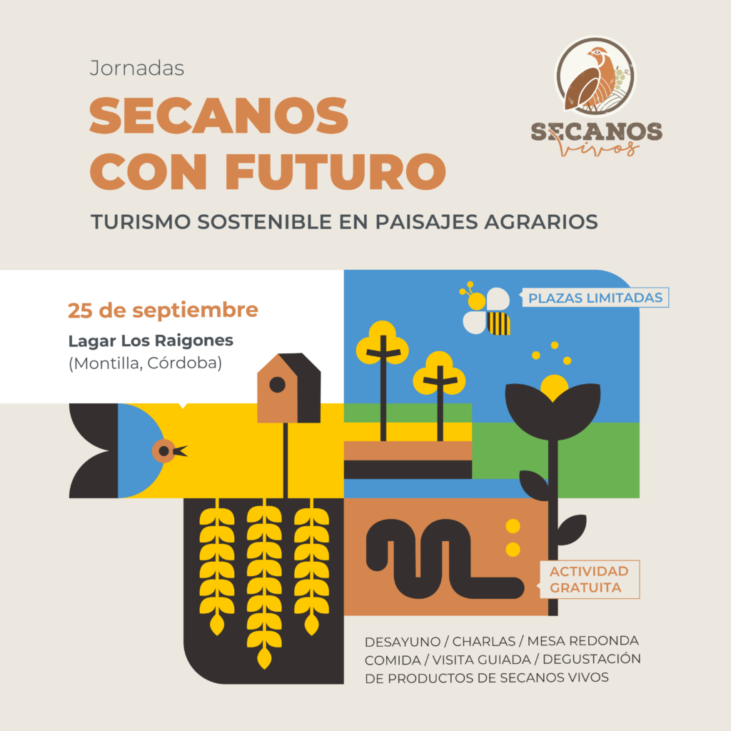 DIG cartel jornadas secanos vivos CUADRADO o WASSAP