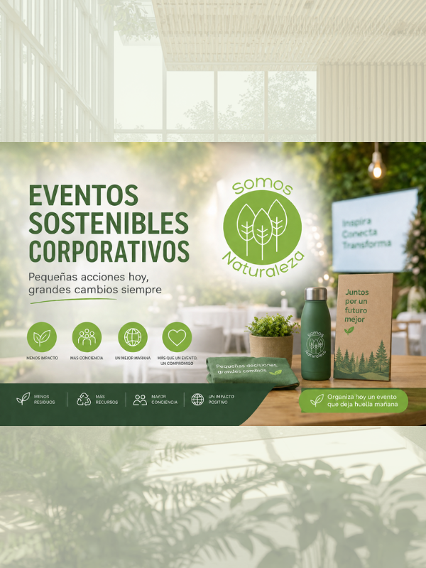 Eventos corporativos Sostenibles
